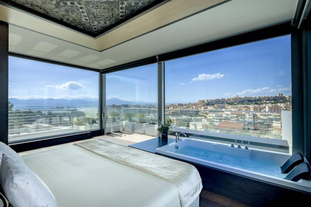 Luxury Panoramic Suite In Cagliari Exterior foto